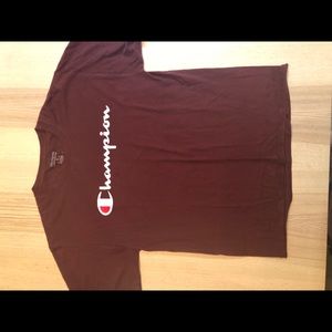Burgundy Champion Shirt